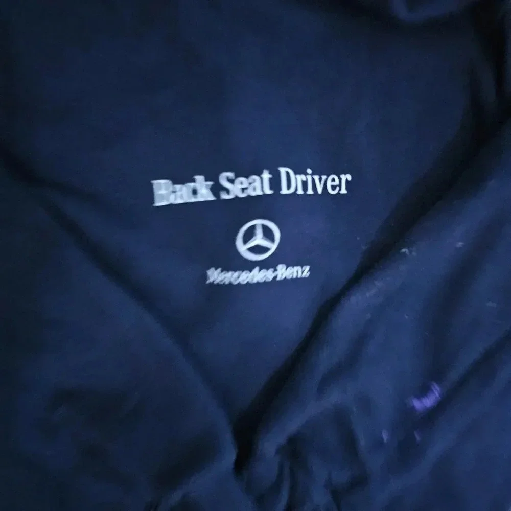 Mercedes Benz Boy's Navy Blue Long Sleeves Full Zip Hoodie Size 12